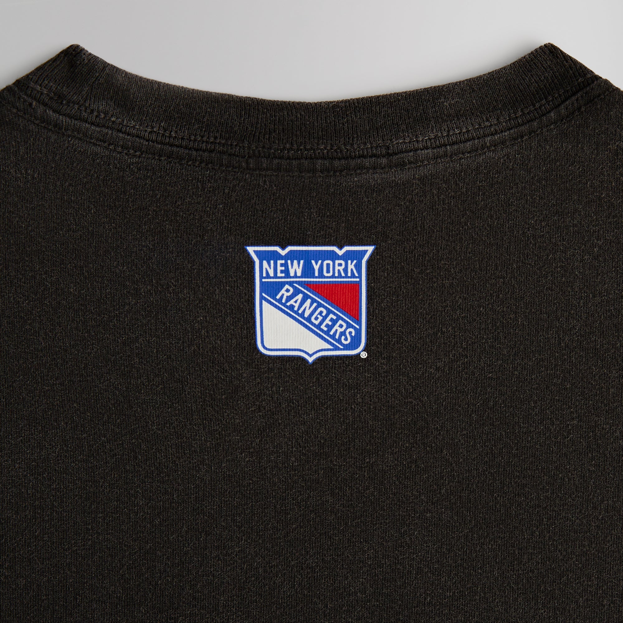 Premium Kith New York Rangers Hat Trick Vintage Tee - Black